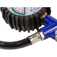 Пистолет для подкачки шин с манометром и шлангом Forcekraft FK-STG-26K6(50329)