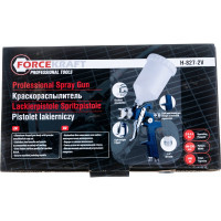 Краскораспылитель с верхним пластиковым бачком Forcekraft FK-H-827-2V(50325)