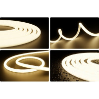 Светодиодная лента для бани и сауны Apeyron 5м, 24В, 14,4Вт/м, 120д/м, IP68, 900Лм/м, 3000К. / 00-323