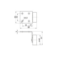 Колесная опора Brante 532 104303