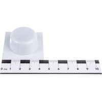 Дверной самоклеющийся стопор Amig белый 405-45 BL BL