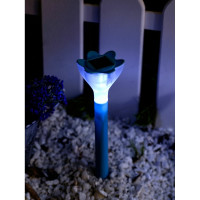 Садовый светильник на солнечной батарее Uniel PT305 Blue crocus USL-C-418 10624