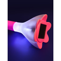 Садовый светильник на солнечной батарее Uniel PT305 PINK CROCUS USL-C-420 UL-00001762