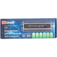 Блок питания Uniel 100A67 12V IP67 UET-VAF UL-00007576