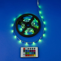 Светодиодная лента Uniel 3M/RGB/1.5M/USB/RC IP20 RUA02C24 блистер ULS-U12 UL-00007534
