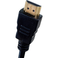 Кабель Cablexpert HDMI 1.5м v2.0, 19M/19M медь черный позолоченный разъем, экран, пакет CC-HDMI4-5