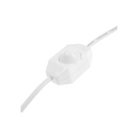 Сетевой шнур с диммером для бра Luazon 100 Вт, 1,5 м, белый 7077017