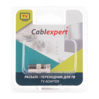 Переходник Cablexpert F папа / TV мама, блистер APL-MTVF-01