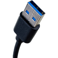 Кабель-переходник Cablexpert USB3.0 AM/Type-C(F), медь, Pro, 0.1м, черн, пакет A-USB3-AMCF-01
