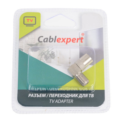 Разъем Cablexpert TV папа, блистер TVPL-01