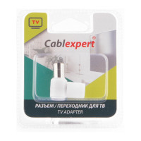 Разъем Cablexpert TV мама 90 градусов, блистер TVPL-10