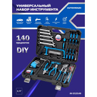Набор инструмента AUTOVIRAZH 140 предметов AV-212140