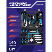Набор инструмента AUTOVIRAZH 140 предметов AV-212140