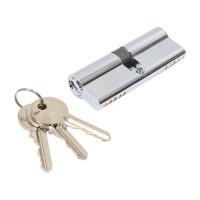 Цилиндр замка ANBO 2200 ключ/ключ, английский, 3 ключа, никель 4040 l3597 ANBO22004040