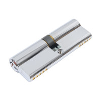 Цилиндр замка ANBO 2200 ключ/ключ, английский, 3 ключа, никель 4545 l3599 ANBO22004545