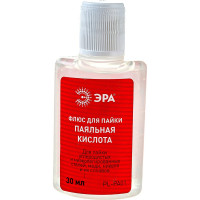 Флюс для пайки PLPA01 паяльная кислота 30 мл ЭРА Б0052558
