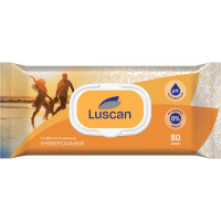 Влажные салфетки Luscan универсальные 80 шт. 559405