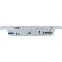 Дверной врезной замок ANBO (для ПВХ; м/о 92 мм; пл. 16 мм; д/м 25 мм; с роликовой защелкой) l4382 ANBO115125