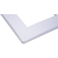 Рамка для розеток и выключателей ЭРА Серия 12 12510401 на 4 поста, Сатин, белый Б0052529