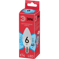 Светодиодная лампочка ЭРА RED LINE LED B35-6W-840-E14 R 6 Вт свеча нейтральный белый Б0051057