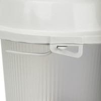 Светильник без решетки ЭРА Желудь сталь/стекло IP54 E27 max 100Вт 170х260 белый Б0052017