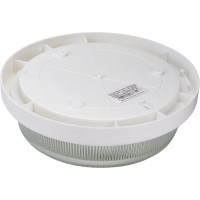 Светильник с ободком ЭРА НБО 05100001 Рондо пластик/стекло E27 max 100Вт круг белый Б0053071