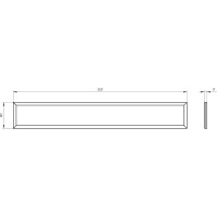 Светодиодный светильник ЭРА SPO7506KP 50Вт 4500Лм 6500К 1200х180х19 призма Б0050652