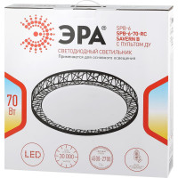 Потолочный светильник ЭРА Классик SPB-6-70-RC Savern В светодиод с ДУ, 70Вт 3400-5500К Б0051096
