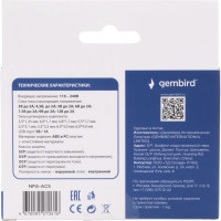 Универсальный Блок питания Gembird 3В-12В, 30Вт, порт USB, 8 штекеров, NPA-AC5