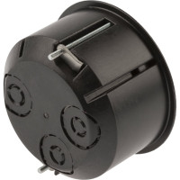 Установочная коробка ЭРА KUP-73-45-m-black для полых стен черная IP20 Б0052724