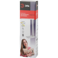 Настольный светодиодный светильник ЭРА NLED-495-5W-W аккумуляторный, складной, белый Б0051472