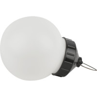 Подвесной светильник ЭРА НСП 0160003 Гранат полиэтилен IP44 E27 max 60Вт D150 шар белый Б0052010