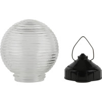 Подвесной светильник ЭРА НСП 0160003 Гранат стекло IP44 E27 max 60Вт D150 шар Б0052013