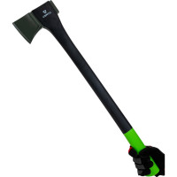 Колун VERTO 1510 г, вес обуха 1000 г, топорище из стекловолокна и TPR 05G104