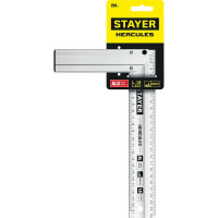 Жесткий столярный угольник STAYER Hercules 250 мм 3432-25