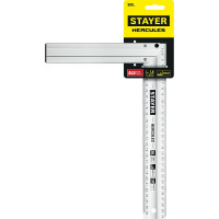 Жесткий столярный угольник STAYER Hercules 300 мм 3432-30