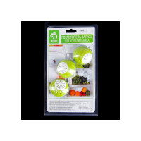 Поглотитель запаха для холодильника Доляна 3 шт, d 4 см 1223246