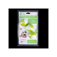 Поглотитель запаха для холодильника Доляна 3 шт, d 4 см 1223246