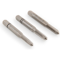 Ручные метчики GSR M5х0,8 HSSG DIN352 6H набор 3 шт для глухих и сквозных отверстий  B00105170