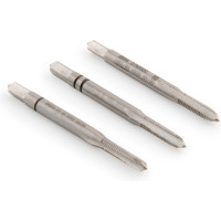 Ручные метчики GSR M3х0,5 HSSG DIN352 6H набор 3 шт для глухих и сквозных отверстий  B00105130