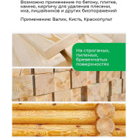 Отбеливатель древесины для восстановления естественного цвета и удаления синевы грибка плесени MASTERFARBE 5 кг 4631159427354