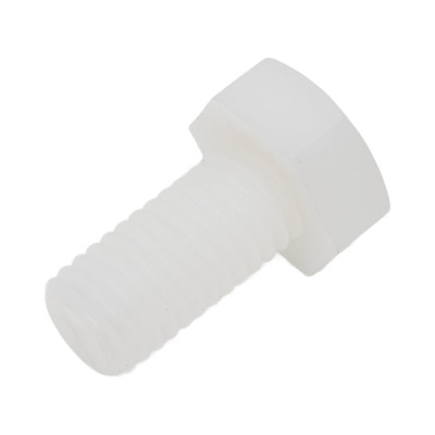 Болт с шестигранной головкой DINFIX DIN 933, полн. резьба, полиамид (пластик), М10x20, 10 шт. 00-00001239