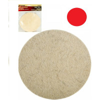 Диск войлочный на липучке SKRAB 125х10мм Normal КРАСНЫЙ 35553