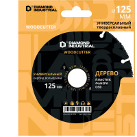 Диск пильный по дереву WOODCUTTER (125х22.23 мм) Diamond Industrial DID125W