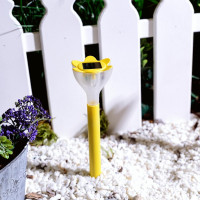 Садовый светильник на солнечной батарее Uniel PT305 Yellow crocus USL-C-419 10625