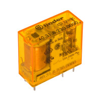 Миниатюрное реле Finder 1 перекидной контакт 10А, 230В AC, 403182300000