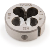 Плашка круглая GSR M12 DIN EN 22568 B HSS M12 B00402250