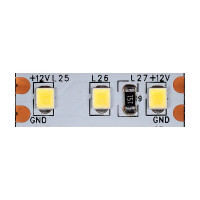 Светодиодная лента MAKSILED 12В, 9.6Вт/м, 120 д/м, IP20, 5м, ML-R120-2835-CW-PRO