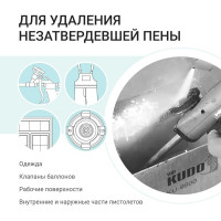 Очиститель монтажной пены DONEWELL, 650 мл DPP06C
