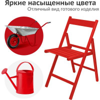 Аэрозольная краска в баллончике KUDO быстросохнущая акриловая универсальная глянцевая RAL 3020 красная KU-A3020